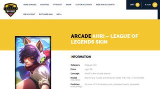 
                            7. Arcade Ahri - LoL Skin Spotlight - League of Legends skin