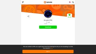 
                            2. Arcade VPN 4.9 Download APK for Android - Aptoide