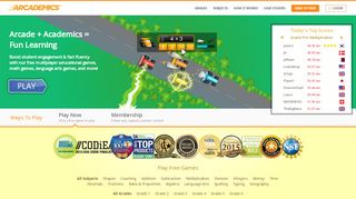 
                            10. Arcademic Skill Builders - Math Games, Language Arts Games ...