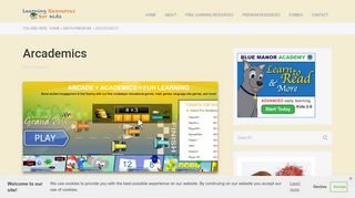 
                            7. Arcademics - Learning Resources for Kids