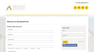 
                            6. Arcadia Student Living WEBSITE