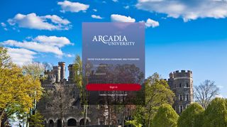 
                            2. Arcadia University Central Authentication Service