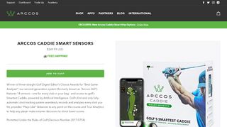 
                            8. Arccos Caddie Smart Sensors | Golf's #1 …