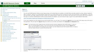 
                            6. ArcGIS Explorer Online - Sign in