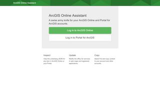 
                            3. ArcGIS Online Assistant