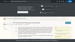 
                            9. arcgis server - GP Tool Timeout Message in the Console ...