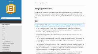 
                            10. arcgis.gis module — arcgis 1.6.2 documentation - Esri GitHub