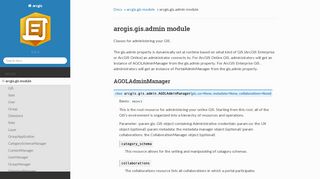 
                            6. arcgis.gis.admin module — arcgis 1.6.2 documentation - Esri GitHub