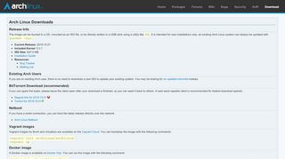 
                            9. Arch Linux - Downloads