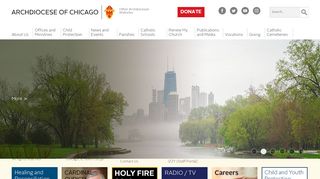 
                            2. Archdiocese of Chicago: Welcome