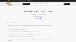 
                            7. ARCHERCARE DIGIAD LLP | Indian Company Info