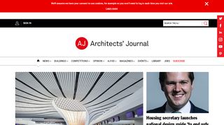 
                            3. Architecture News & Buildings – The Architects' Journal