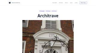 
                            7. Architrave | Architecture Dictionary — Monograph