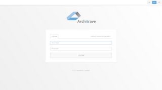 
                            2. Architrave - Login Page