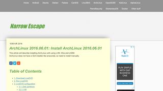 
                            5. ArchLinux 2016.06.01: Install ArchLinux 2016.06.01 ...