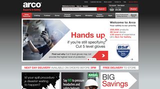 
                            8. Arco - Experts in Safety and the UK's leading supplier of ...