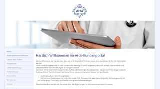 
                            9. ArcoKundenlogin - Arco VerrechnungsSysteme GmbH