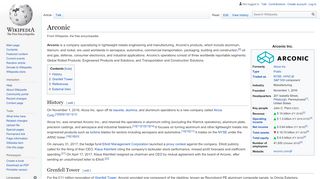 
                            5. Arconic - Wikipedia