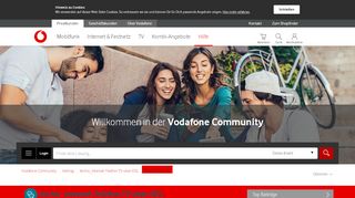 
                            10. Arcor Rechnung - Vodafone Community