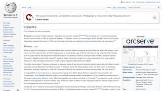 
                            8. arcserve - Wikipedia