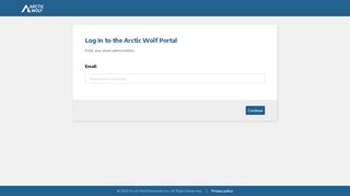 
                            4. Arctic Wolf Portal