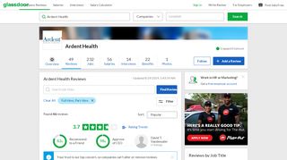 
                            8. Ardent Health Reviews | Glassdoor