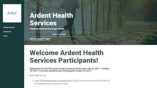 
                            5. Ardent Health Services - Welcome | Wellness Portal | Powered By ...