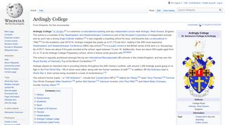 
                            5. Ardingly College - Wikipedia