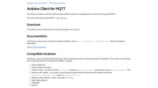 
                            6. Arduino Client for MQTT - knolleary