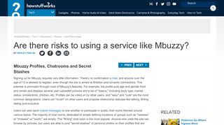 
                            10. Are there risks to using a service like Mbuzzy? - Electronics