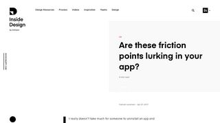 
                            2. Are these friction points lurking in your app? - InVision