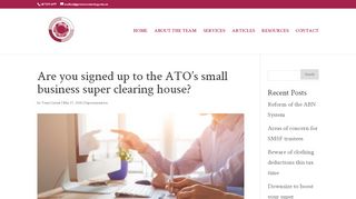 
                            8. Are you signed up to the ATO's small business super clearing house ...