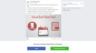 
                            8. Are you using the patient portal yet? If... - Jackson Heart Clinic ...