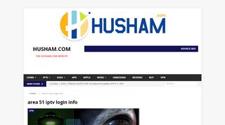 
                            5. area 51 iptv login info Archives - Husham.com