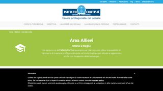 
                            2. Area allievi online, per Studiare da Casa - Istituto Cortivo