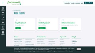 
                            4. Area Clienti: Login e Registrazione | Findomestic