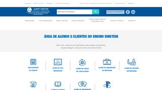 
                            1. Área de alunos e Clientes do Ensino Einstein