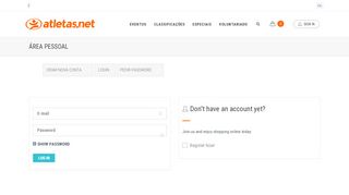 
                            7. ÁREA PESSOAL | Atletas.net