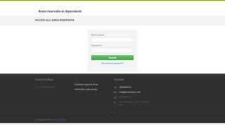 
                            7. Area riservata ai dipendenti | Accesso all'area …