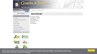 
                            3. Area riservata — gdf.gov.it