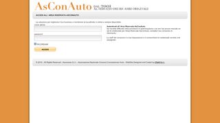 
                            1. Area Riservata Web - AsConAuto - Associazione …