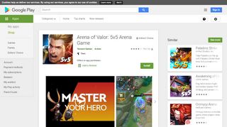 
                            8. Arena of Valor: 5v5 Arena Game - Apps on Google Play