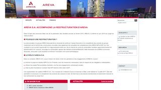 
                            6. AREVA S.A.