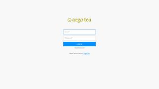 
                            5. Argo Tea .: Log In - LevelUp