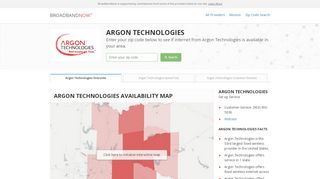 
                            5. Argon Technologies | Internet Service Provider | BroadbandNow.com