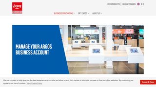 
                            8. Argos Business Account – Manage Your Business Account …