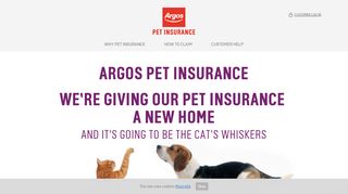 
                            2. Argos® Pet Insurance: Pet Insurance | Find & Compare Quotes