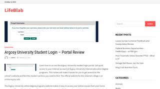 
                            10. Argosy University Student Login - Portal Review - …