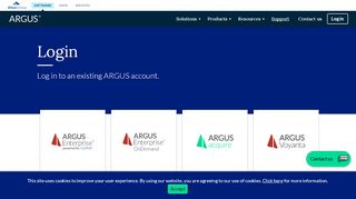 
                            8. ARGUS Login | ARGUS On Demand, ARGUS Acquire, ARGUS Taliance