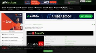 
                            9. ArgusFx | Review & Rating - AllFXBrokers